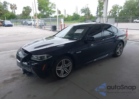 2014 BMW 535I из США, поврежденный, VIN WBA5B1C5XED476251